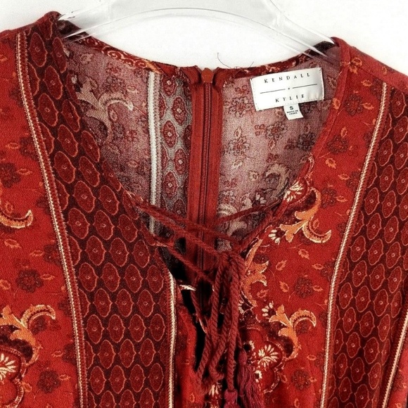 Kendall & Kylie Women's Bohemian Romper Size S - Picture 3 of 5